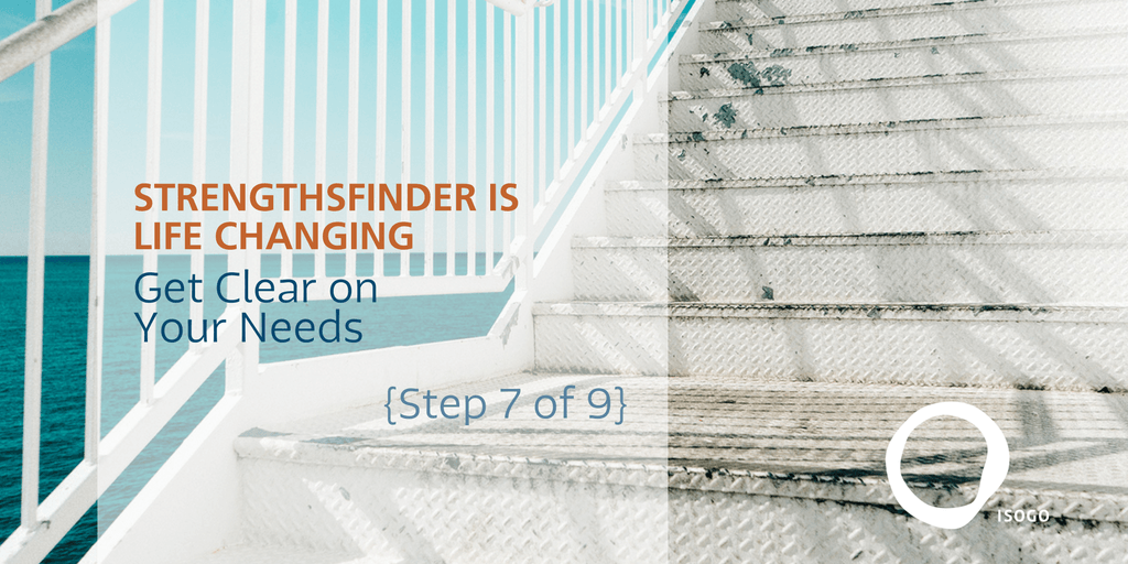 StrengthsFinder Life-changing Step 7